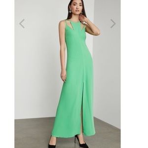 BCBGMAXAZRIA Strappy Cutout Maxi Dress M NWT